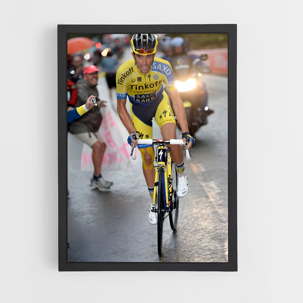 Poster La Route des Champions – affiche Cyclisme (vue 2)